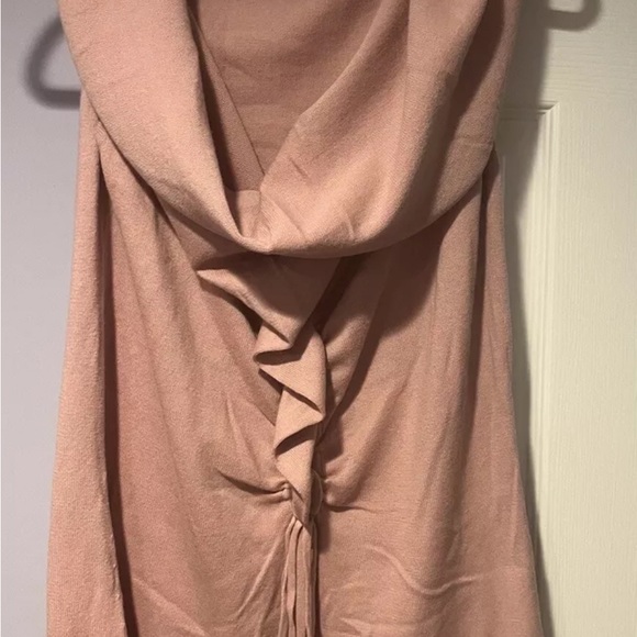 Preowned escada  Mauve sleeveless ruffle sweater  SIZE M - Picture 2 of 5